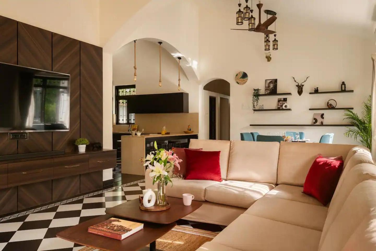 Stone Hearth Villa Анджуна Екстериор снимка